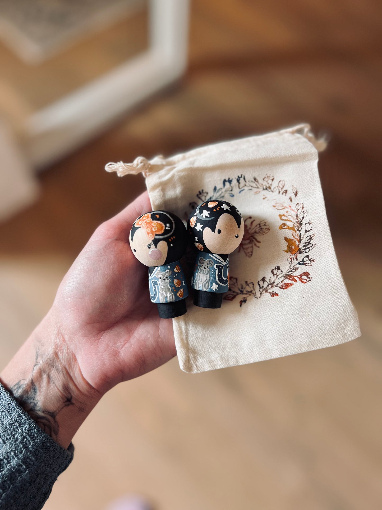 Peg Dolls - Kokeshi