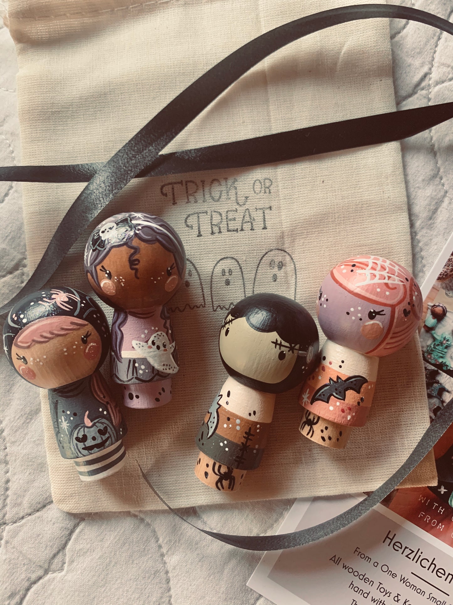 Peg Dolls - Kokeshi