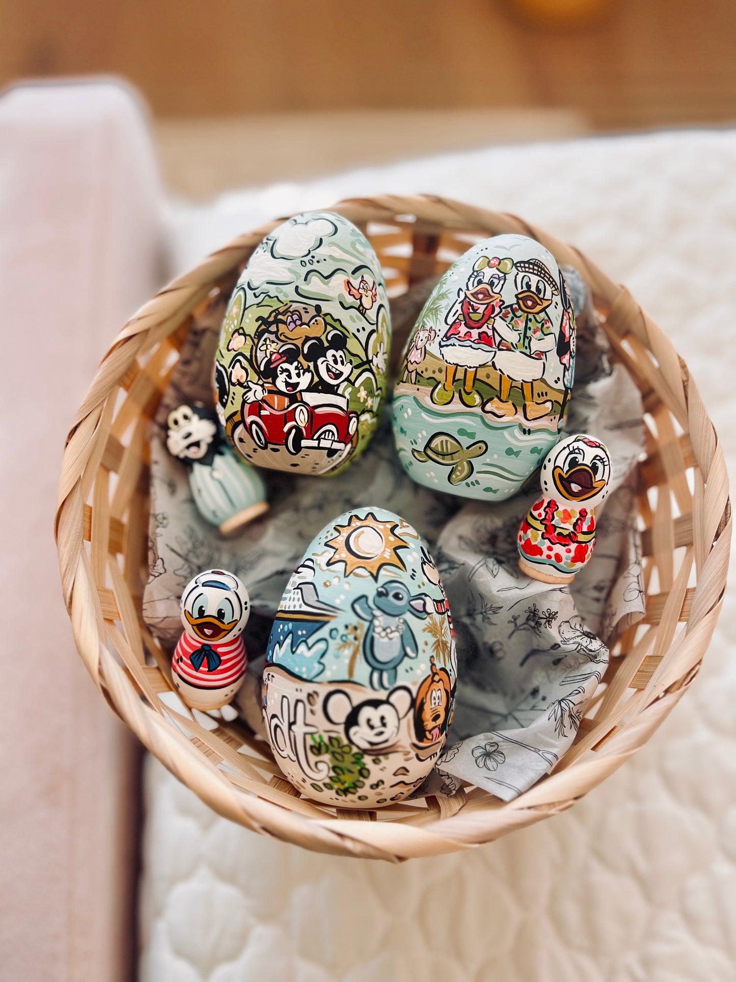 Wooden Fillable Easter Egg - custom